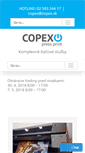 Mobile Screenshot of copex.sk